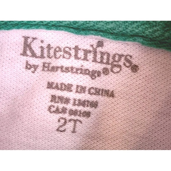 Kitestrings Golf Polo Shirt 2T Golf Bag Clubs Preppy Dad‎ Son Father's Day Gift - Picture 4 of 4